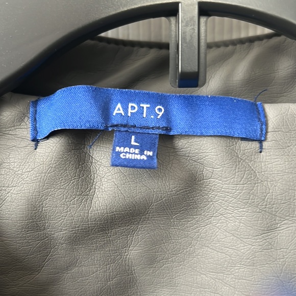 Apt 9 Pleather Jacket - Picture 2 of 5